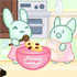 Cooking Bunnies in Kitchen